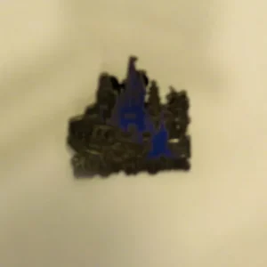 Disney Magic Kingdom Blue Logo Pin