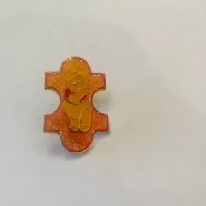 Disney Pooh Bear Puzzle Piece Japan Pin