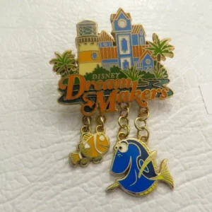 Disney Dream Makers Nemo Dory Cast Hotel Resort Cast Exclusive Pin