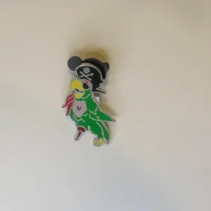 Disney WDW Hidden Mickey Pirate Parrot Pin