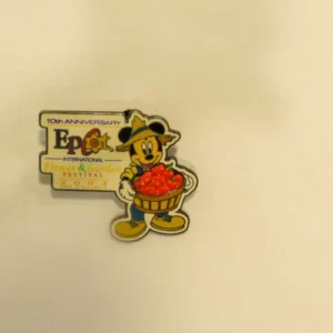 Disney Epcot International Flower Garden Festival Mickey Free D Pin