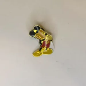 Disney I'm Mickey ! Gold Metal Mickey Points to Self Pin