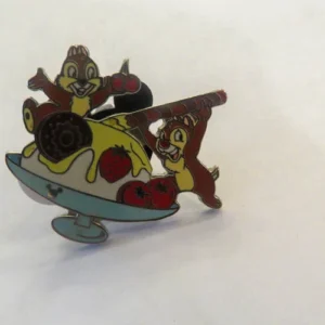 Disney Chip and Dale Ice Cream Hidden Mickey Pin