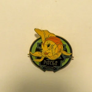 Disney Zodiac Pisces Cleo Fish Pinocchio Horoscope Pin