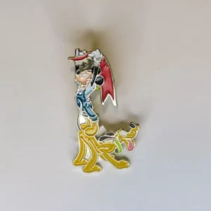 Disney Cast Holiday Pin Party Mickey and Pluto Pin