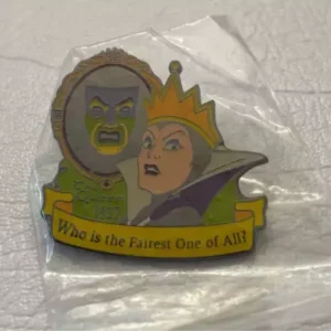Disney Villain Evil Queen Who is the Fariest One of All Pin