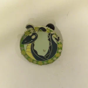 Disney   2007 Hidden Mickey Lanyard Dragon  Reluctant Dragon Pin