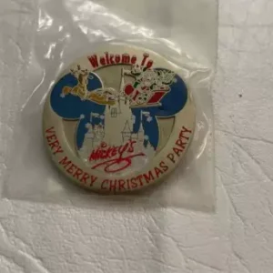 Disney  Welcome to Verry Merry Christmas Party  Pin