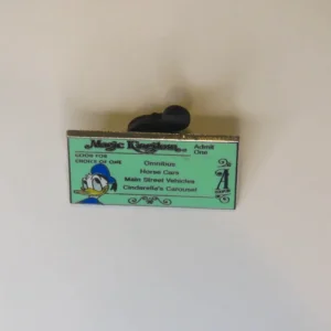 Disney WDW - Donald Duck - A Ticket - Magic Kingdom Ticket Lanyard Series #3 Pin