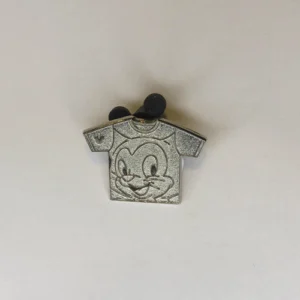 Disney Hidden Mickey TShirt Figaro ALL SILVER CHASER Pin
