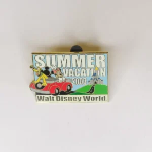 Disney   Mickey Minnie  Pluto  Summer Vacation  Pin