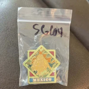 Disney Mexico Character Building Pin