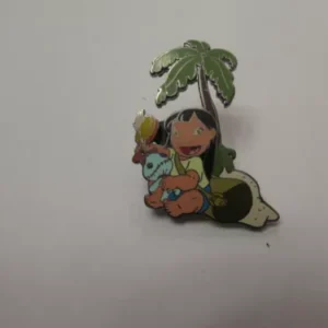 Disney Lilo and Scrump Under Palm Tree Friends Pin