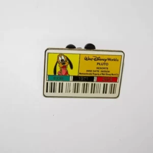 Disney WDW - Cast ID Badge/Card Pluto Pin