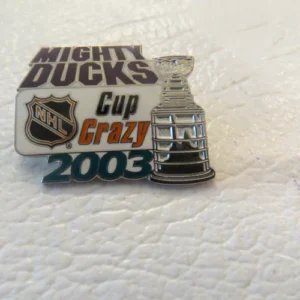 Disney Mighty Ducks Cup Crazy 2003 Pin