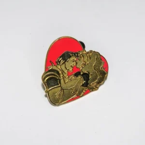 Disney WDW Cast Lanyard Series - Esmeralda & Phoebus Heart Pin