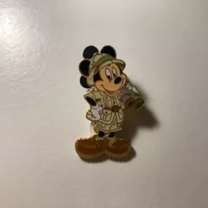 Disney WDW - Safari Mickey With Binoculars (Enhanced Design) Pin