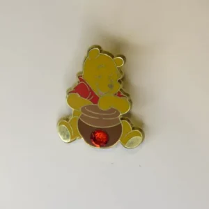 Disney  Months of Magic  Birthstone Pooh Garnet/January Pin