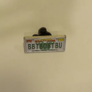 Disney BBTBOBTBU License Plate Sleeping Beauty Fairy God Mother Cast Lanyard Pin
