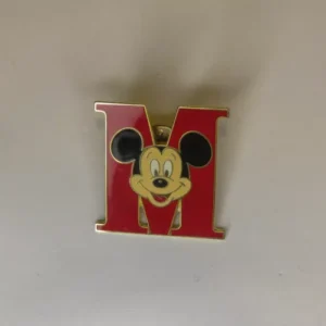 Disney Mickey Mouse Letterman 'M’ No Sport Pin