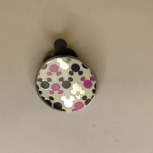 Disney WDW  2010 Hidden Mickey   Brights Watches  Black, Silver, and Pink Pin