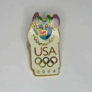 Disney USA Olympic Logo - Stitch Pin