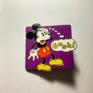 Disney DLR - Cast Member Lanyard Series - Words (Gosh!) Pin