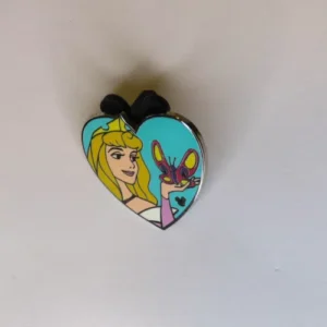 Disney Aurora Hidden Mickey Hearts Pin