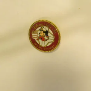 Disney DCL Birthday Captain Mickey Circle Pin