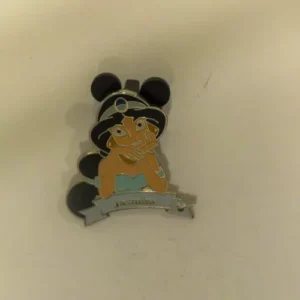 Disney   Jasmine Cast Lanyard  4  Princesses Pin