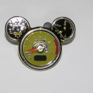 Disney Test Track Speedometer Mickey Mouse Ears Pin Pin