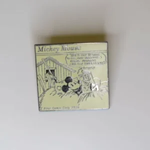 Disney DS countdown to the millennium #65 first Mickey comic strip Pin
