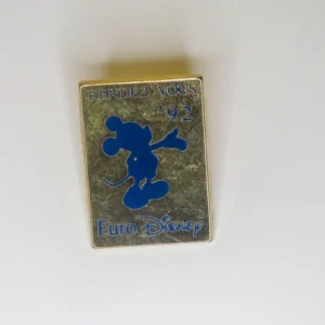 Disney EURO Disney rendez vouz 1992 blue opening pin