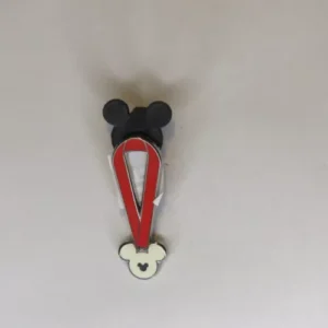 Disney    2010 Hidden Mickey   Lanyard Red Pin