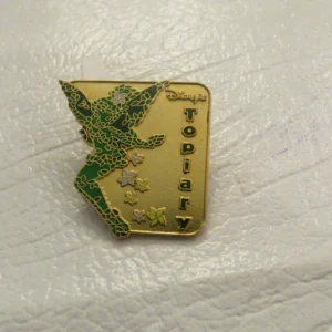 Disney Topiary Tinker Bell Flowers Cast Lanyard Pin