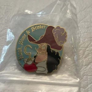 Disney Villain Coptain Hook CharacterPin