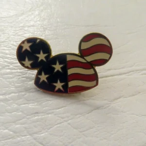 Disney Mickey Patriotic USA Hat Pin