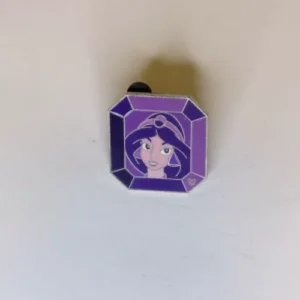 Disney hidden mickey cast lanyard princess gems Jasmine Pin