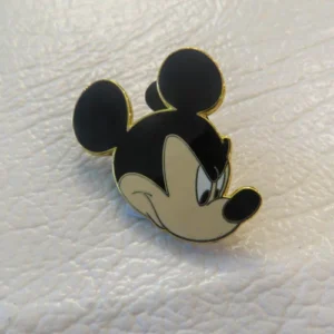 Disney Mickey Angry Face Cast Lanyard Pin