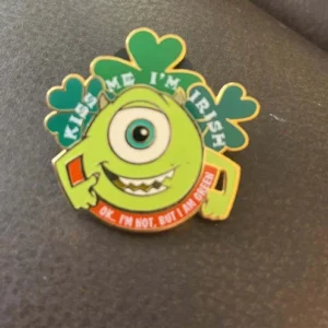 Disney  Kiss Me Im Irish Mike St. Patricks Pin