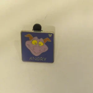 Disney   Hidden Mickey Pin III Angry Figment Pin