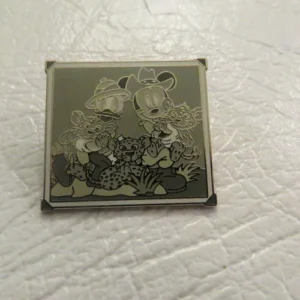 Disney Donald and Mickey Safari Lion Cubs Cast Lanyard Pin