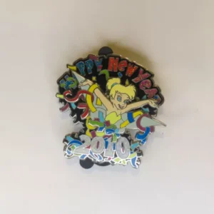 Disney Happy New Year 2010 Tinker Bell Pin