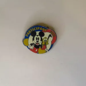 Disney WDW  United Way Participant 2008  Mickey  and Pluto Pin
