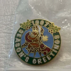 Disney Sebastian 1997 Seasons Greeting Pin