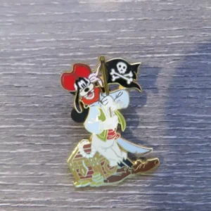 Disney Goofy Pirate Flag Treasure POTC  Pin