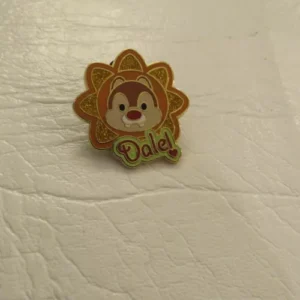 Disney Dale Flower Orange Mystery  Pin