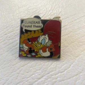 Disney Eureka Found Them Scrooge Hidden Mickey Pin