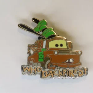 Disney Tow Mater  Who Backfired? Pin