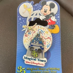 Disney 35 years of Making Magic Castle Tinker Bell Pin